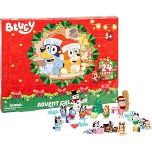 Bluey Advent Calendar 24 Gifts Holiday Playset Sealed New